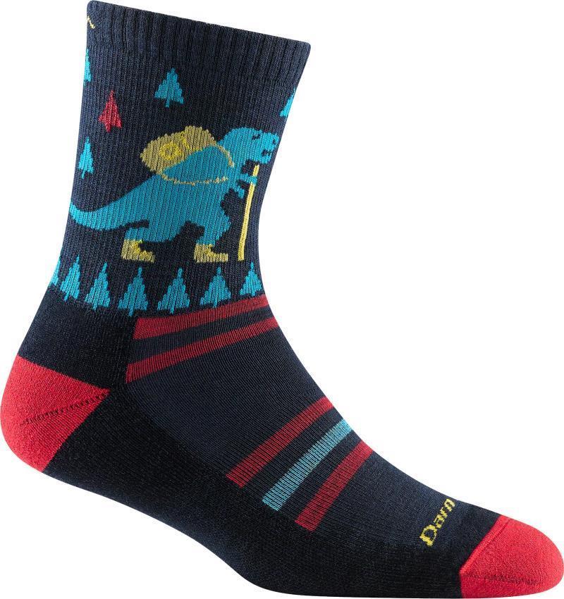 Ty-Ranger-Saurus Micro Crew Lightweight Cushion Socks - Kids - Eclipse 1