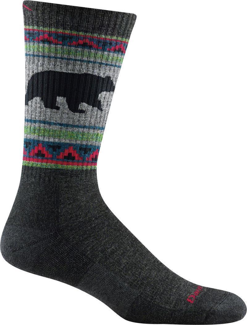 VanGrizzle Boot Midweight Cushion Socks - Mens - Charcoal 1