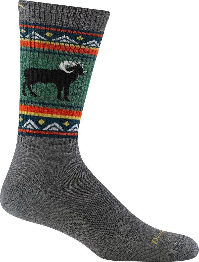 VanGrizzle Boot Midweight Cushion Socks - Mens - Gray 1