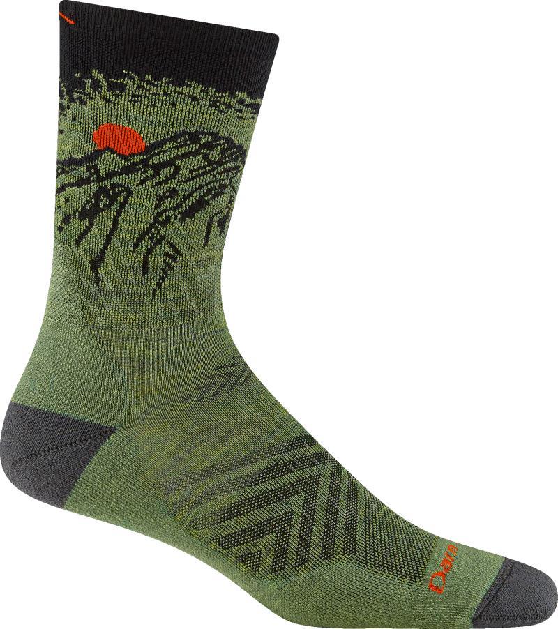 Vert Micro Crew Ultralight w/ Cushion Socks - Mens - lichen 1