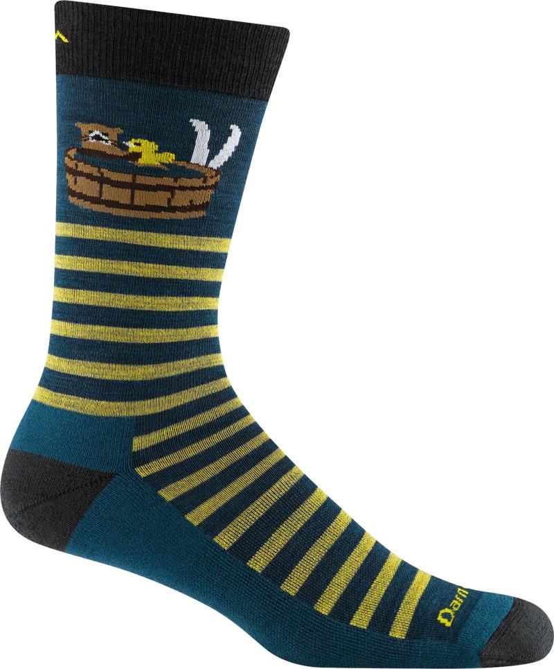Wild Life Crew Lightweight w/ Cushion Socks - Mens - dark teal 1