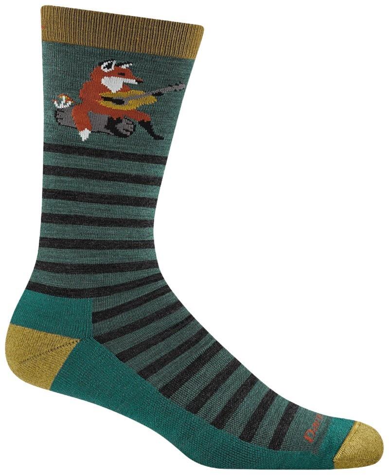 Wild Life Crew Lightweight w/ Cushion Socks - Mens - fox teal 1