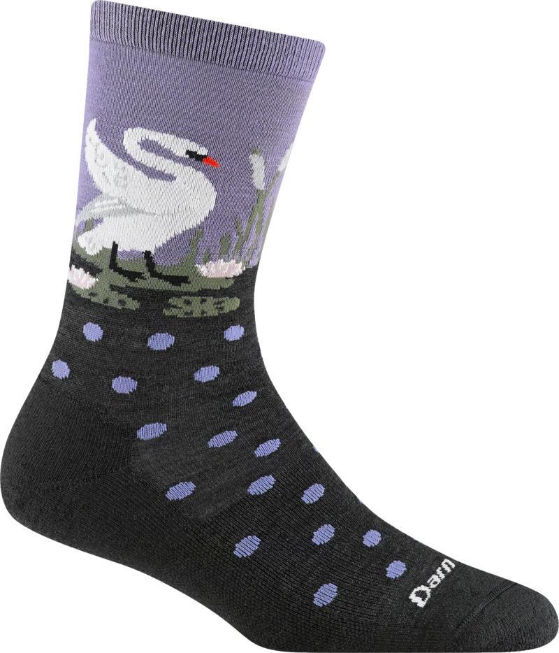 Wild Life Crew Lightweight w/ Cushion Socks - Womens - charcoal 1