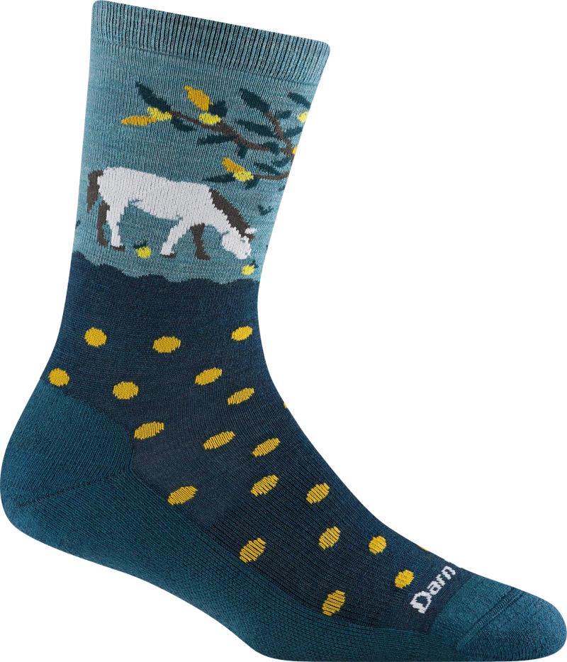 Wild Life Crew Lightweight w/ Cushion Socks - Womens - dark teal 1