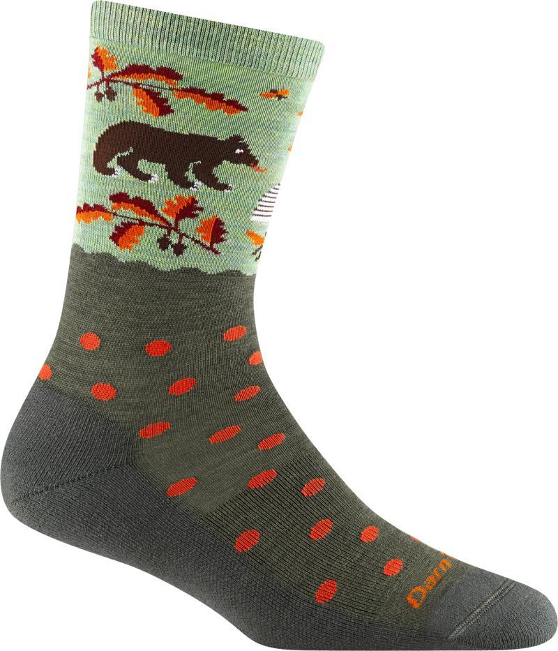 Wild Life Crew Lightweight w/ Cushion Socks - Womens - forest 1