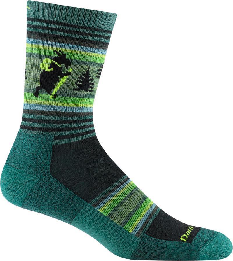 Willoughby Micro Crew Lightweight Cushion Socks - Mens - Willow 1
