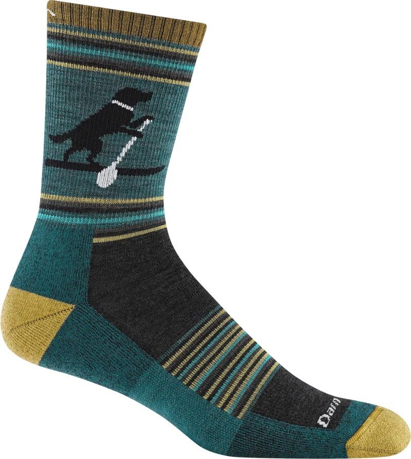 Willoughby Micro Crew Lightweight w/ Cushion Socks - Mens - dog pond 1