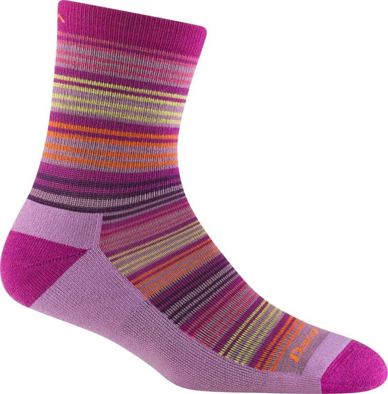 Zebra Canyon Micro Crew Lightweight w/ Cushion Socks - Kids - clover 1