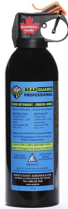 Bear Guard Bear Deterrent 325g - Not Applicable 1