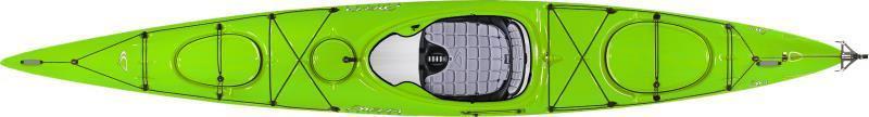 Delta 14 with Rudder - Lime Green 1