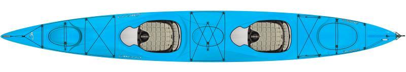 Delta Traverse 17.5T with Rudder - Azure Blue 1
