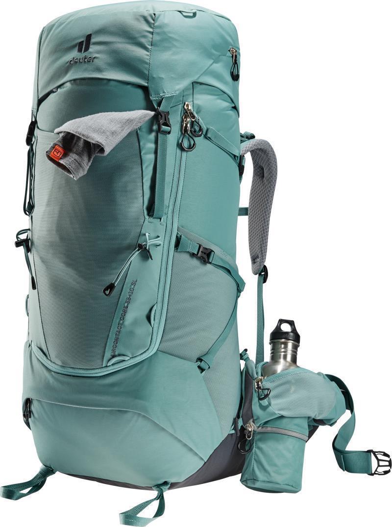 Aircontact Core 55+10 SL - Womens - Jade / Graphite 4