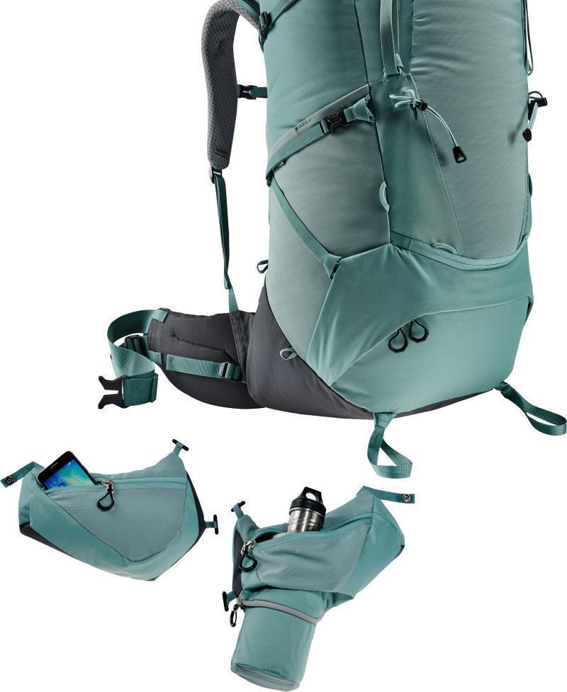 Aircontact Core 55+10 SL - Womens - Jade / Graphite 12