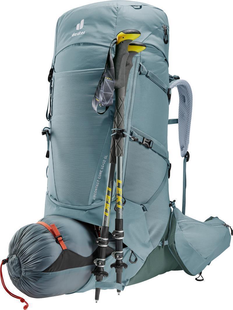 Aircontact Core 55+10 SL - Womens - Shale / Ivy 10