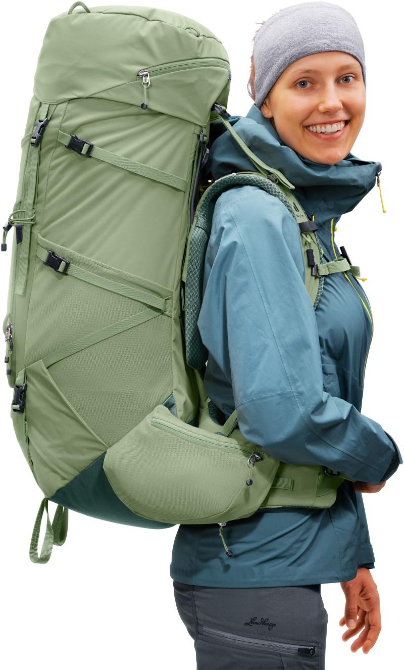 Aircontact Core 55+10 SL - Womens - grove / ivy 1