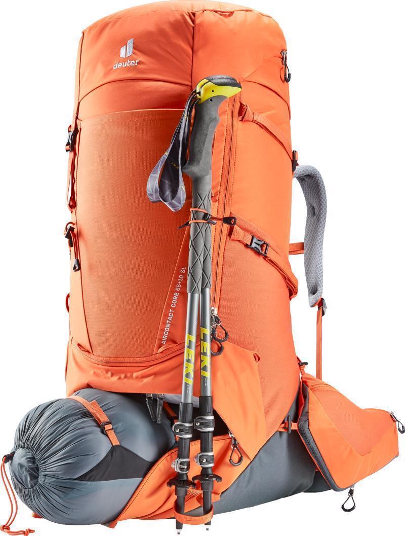 Aircontact Core 65+10 SL - Womens - Paprika / Graphite 8