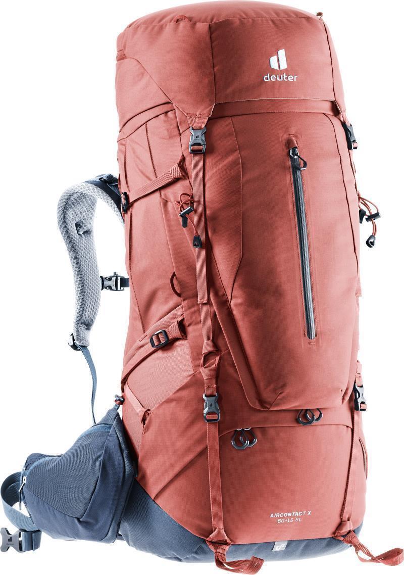 Aircontact X 60+15 SL - Womens - Redwood / Ink 1