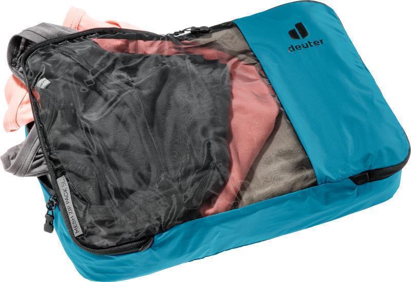 Mesh Zip Pack 5 - Denim / Black 2