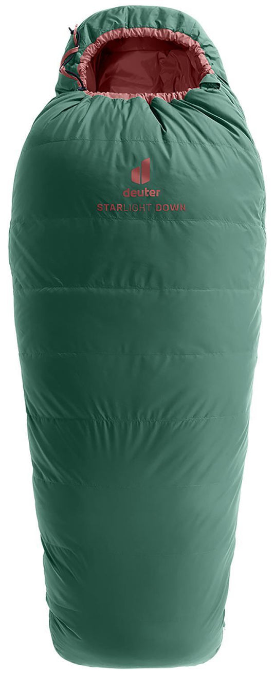 Starlight Down - seagreen / redwood 1