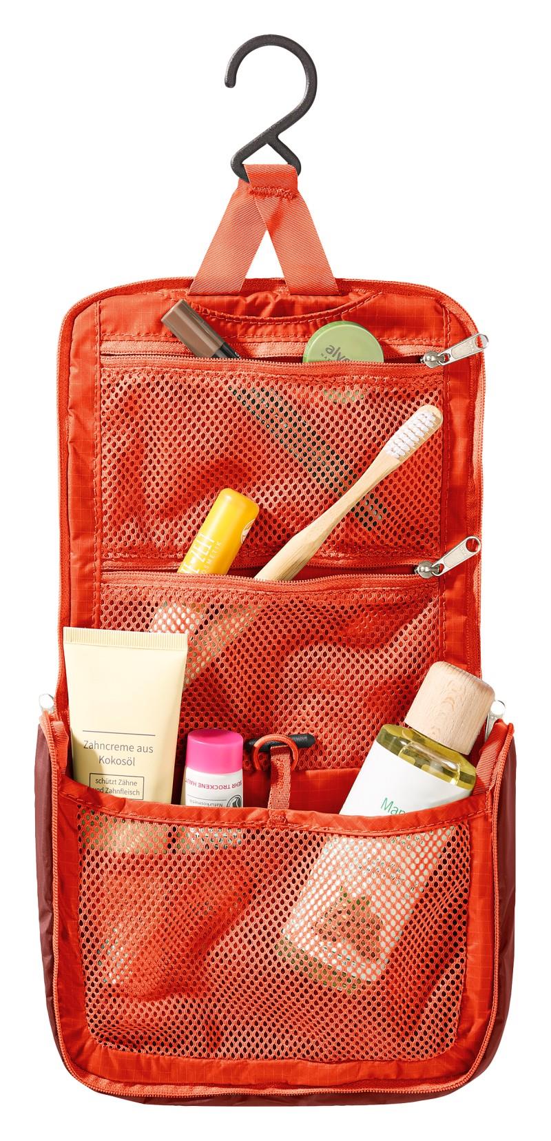 Wash Center Lite I - papaya / redwood 1