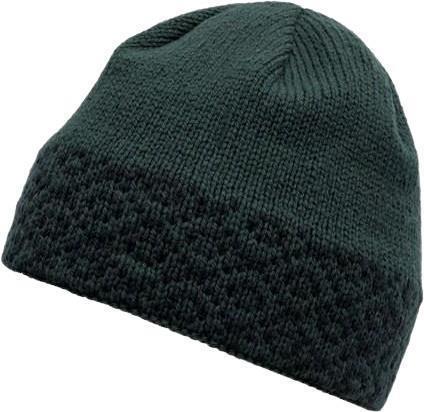 Bjornoya Wool Beanie - woods / ink 1