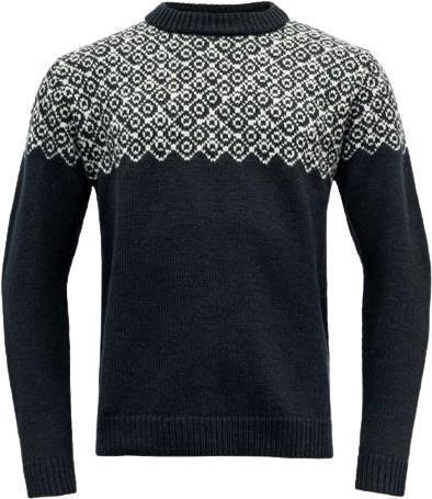 Bjornoya Wool Sweater - Unisex - Ink / Off White 1