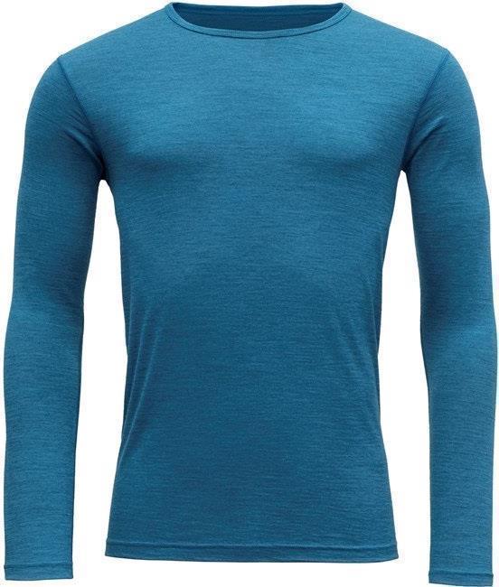 Breeze Merino 150 LS Shirt - Mens - Blue Melange 1