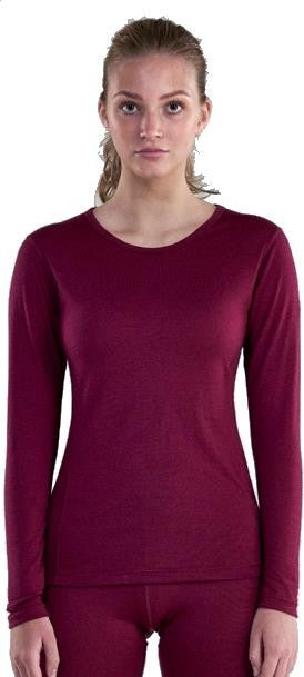 Breeze Merino 150 LS Shirt - Womens - beetroot 1