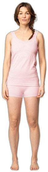 Breeze Merino 150 Singlet - Womens - chalk pink 1