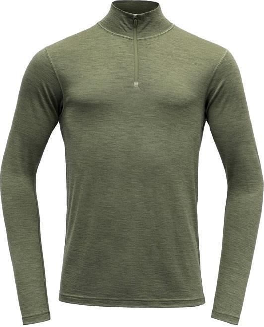 Breeze Merino 150 Zip Neck - Mens - Lichen Melange 1