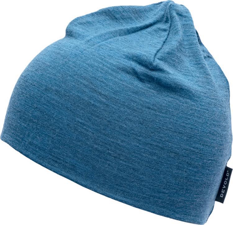 Breeze Merino Beanie - Kids - blue melange 1