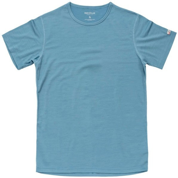 Breeze Plus Merino 200 T-Shirt - Mens - sky blue 1