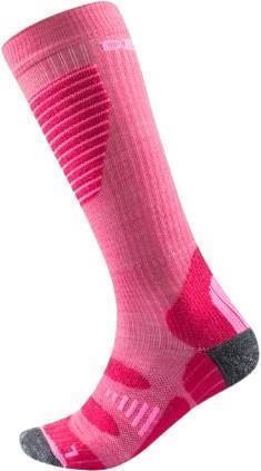 Cross Country Merino Socks - Kids - cerise 1