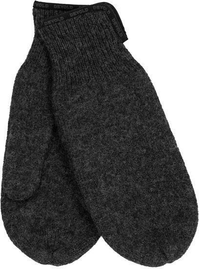 Devold Wool Mittens - Anthracite 1