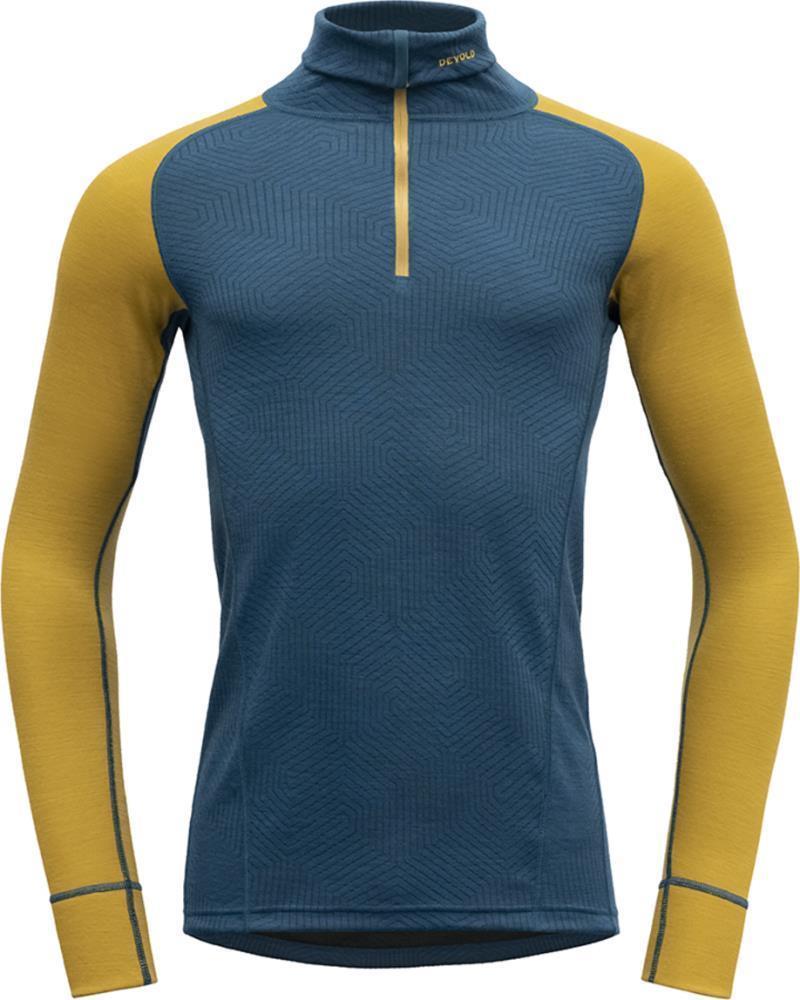 Duo Active Merino 205 LS Zip Neck - Mens - Flood / Arrowwood 1