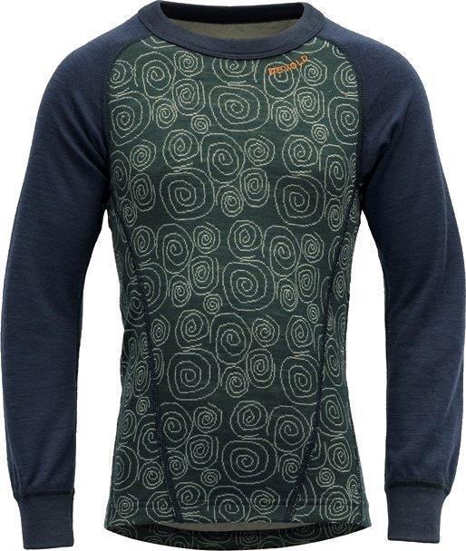Duo Active Merino LS Shirt - Kids - Woods 1