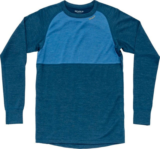 Expedition Merino Silk LS Shirt - Mens - flood / blue 1