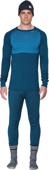 Expedition Merino Silk LS Shirt - Mens - flood / blue 1
