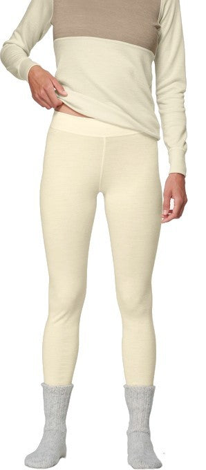 Expedition Merino Silk Longs - Womens - off white 1