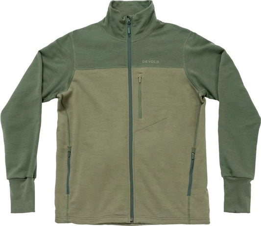 Explorer Merino Jacket - Mens - forest / lichen 1