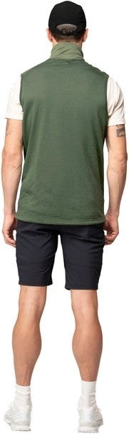 Explorer Merino Vest - Mens - forest / lichen 1