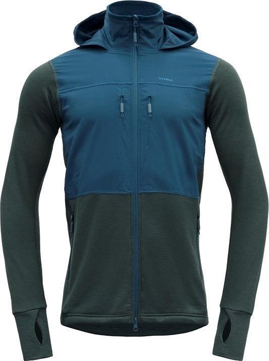 Heroy Hybrid Merino Jacket - Mens - Woods / Flood 1