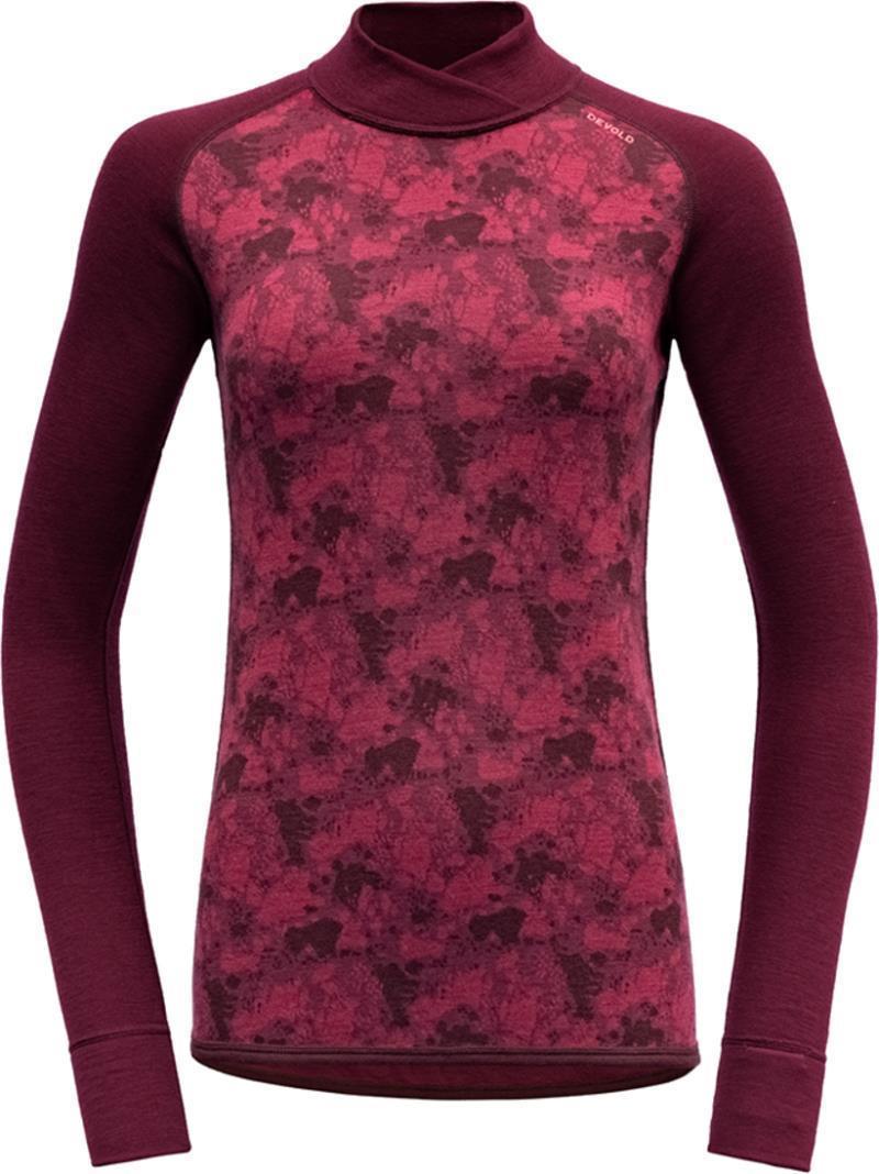 Kvitegga Merino 230 Crew Neck - Womens - Beetroot 2