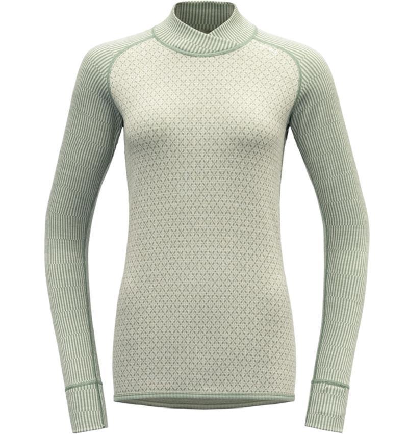 Kvitegga Merino 230 Cross Neck - Womens - Raw White 1