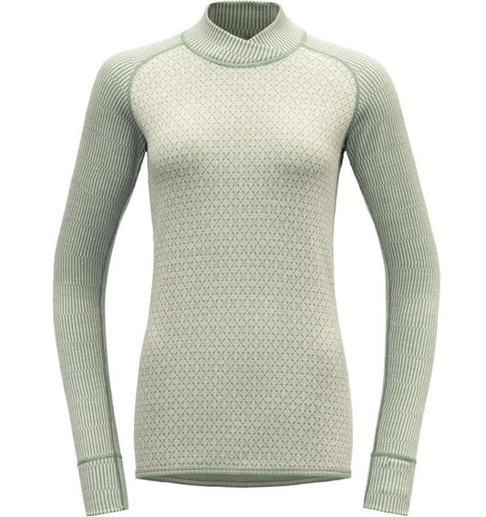 Kvitegga Merino 230 Cross Neck - Womens - Raw White 1
