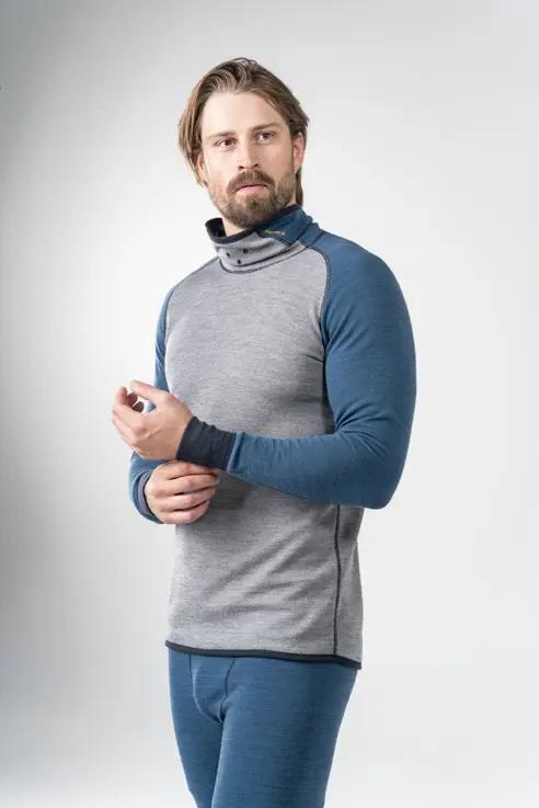 Kvitegga Merino 230 High Neck - Mens - Ink 4