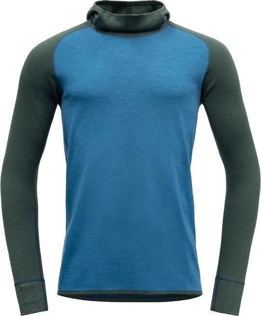 Kvitegga Merino 230 Hoodie - Mens - Woods / Blue 3
