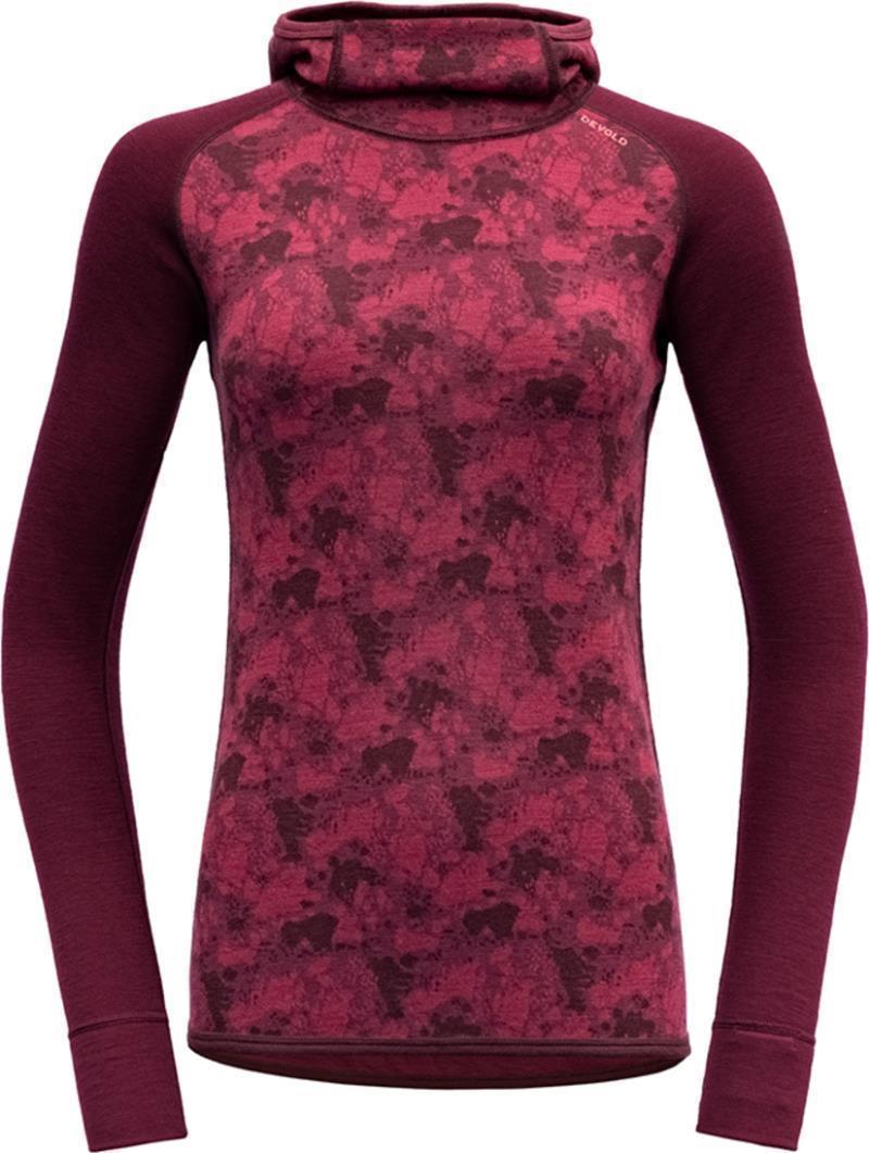 Kvitegga Merino 230 Hoodie - Womens - Beetroot 2