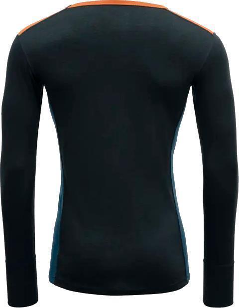 Lauparen Merino 190 LS Shirt - Mens - Flame / Ink / Flood 2