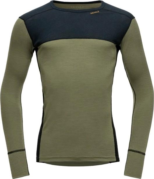 Lauparen Merino 190 LS Shirt - Mens - ink / lichen / black 1